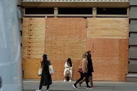 boarding up, glasgow